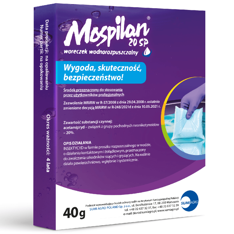 Mospilan 20 SP 40G