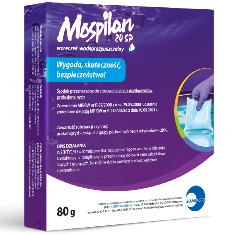 Mospilan 20 SP 80G